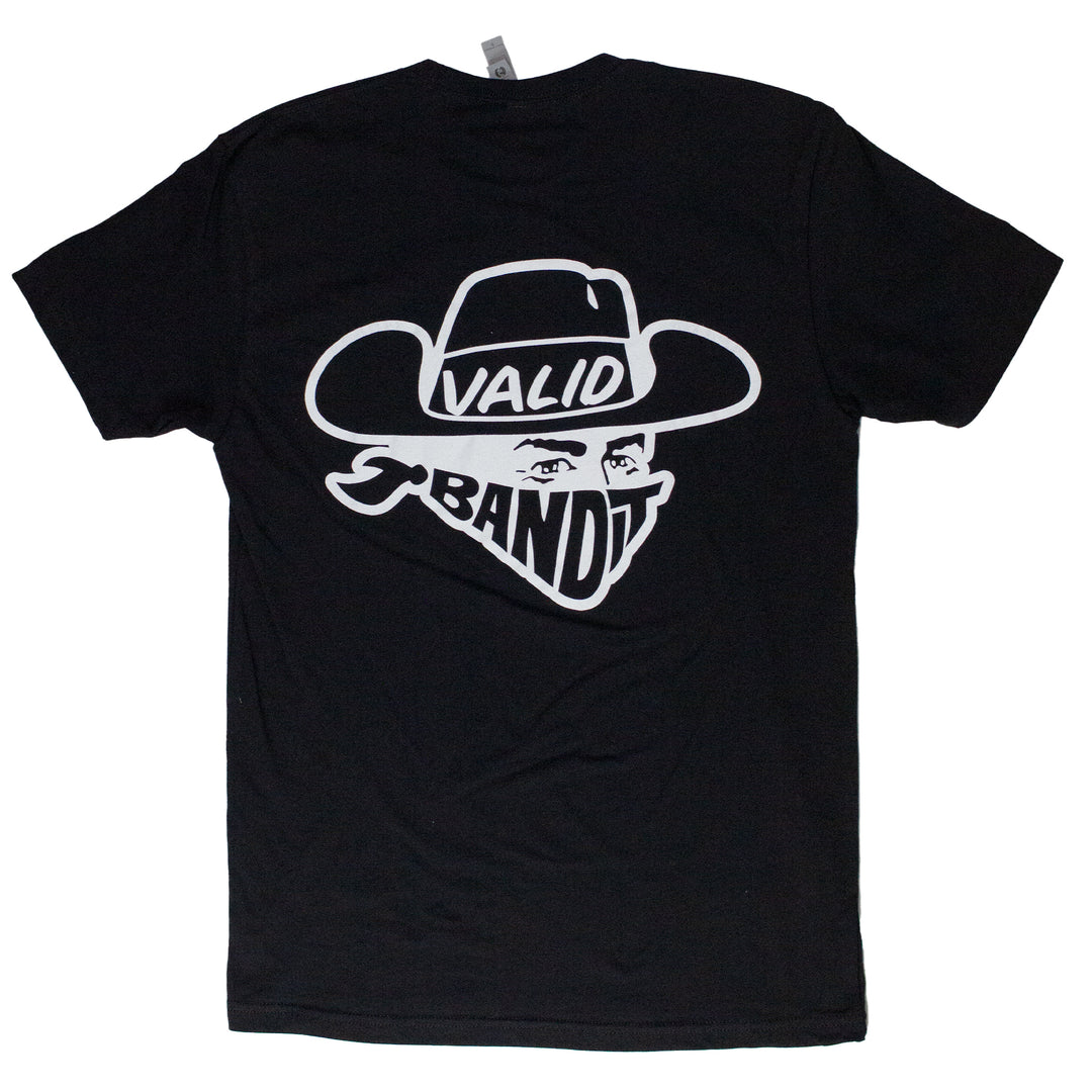 Valid Bandit Black and White Tee